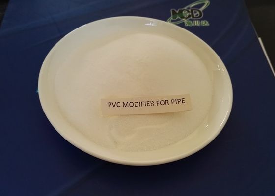 Κίνα 100% πρώτη ύλη σωλήνων PVC/υψηλοί αποδοτικοί κατασκευαστές τροποποιητών αντίκτυπου PVC προμηθευτής